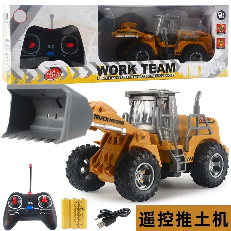 Rc Bulldozer - 1 32 - Mini Bulldozer T�l�command�, Camions R...