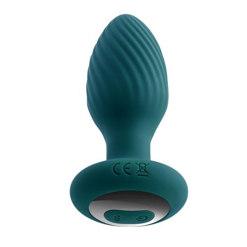 Evolved - Plug Anal À Queue Tournante - Turquoise