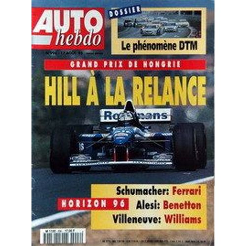 Auto Hebdo N° 996 Du 17/08/1995