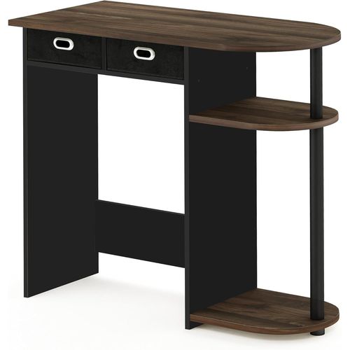 Kgabery-1go Green Home Table D'ordinateur Portable,Columbia Walnut/Black/Dark Brown,One Size