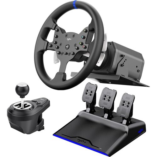 Kgabery-1v99 Pc Racing Wheel Avec Pédales Et Shifter,Volant 3nm Force Feedback Pour Xbox One,Xbox Series X/S,Pc,Ps4