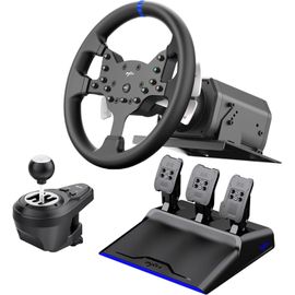 Kgabery-1v99 Pc Racing Wheel Avec Pédales Et Shifter,Volant 3nm Force Feedback Pour Xbox One,Xbox Series X/S,Pc,Ps4