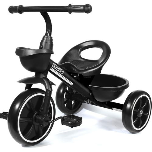 Kgabery-1tricycle Enfant Bébé Évolutif De 24 Mois À 5 Ans,Tricycle Pour Enfants De 2,5 À 5 Ans,Cadeau Tricycles Pour Tout-Petits Pour Les 2-4 Ans,Draisienne,Trike Bebe,Noir
