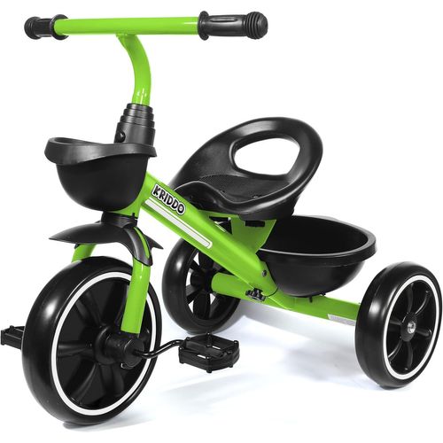 Kgabery-1tricycle Enfant Bébé Évolutif De 24 Mois À 5 Ans,Tricycle Pour Enfants De 2,5 À 5 Ans,Cadeau Tricycles Pour Tout-Petits Pour Les 2-4 Ans,Draisienne,Trike Bebe,Vert