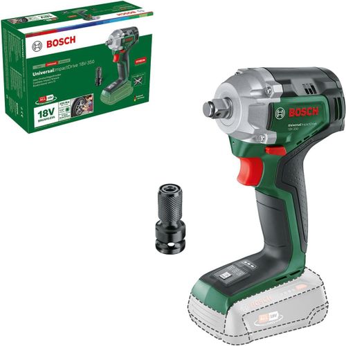 KGABERY-1Boulonneuse Sans Fil Universalimpactdrive 18V-350 (Pour Fixations Et Serrages Exigeants Sur Les Chantiers ; Couple Maxi : 350 Nm ; Adaptateur Six Pans ; Système 18V ; Sans Batterie)
