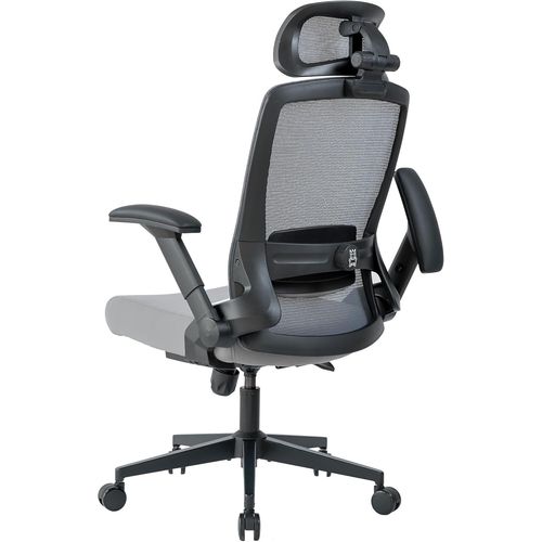 Kgabery-1valour Chaise De Bureau Ergonomique Pour La Maison,Les Jeux,Appuie-Tête 3d,Dossier Haut,Maille Confortable,Accoudoirs Rotatifs 2d,Support Lombaire Réglable,Base En Acier