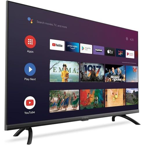 KGABERY-1Télévision Hd 32" (80 Cm) Srt32Hd5553-Tv Connectée Sous Android Tv-Triple Tuner-3 Ports Hdmi (1 Arc)+2 Ports Usb+Mini-Av+Prise Antenne/Sat-Noire