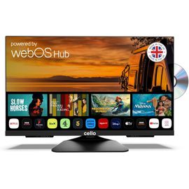 KGABERY-1C2425Wsf Trav 24 Pouces Full Hd Smart-Dvd Camping Voyage Tv Lecteur Dvd Intégré Sans Cadre Triple Tuner Bluetooth Webos Par Lg Pitch Haut-Parleur Camping-Car Camion Fabriqué En Europe-2025