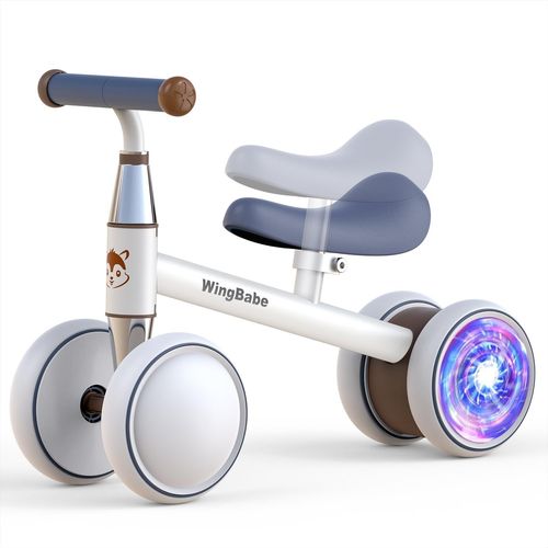 Kgabery-1draisienne Bebe 1 An,Jouet Enfant Pour Bébé 12-24 Mois,Premier Vélo À 4 Roues Pour Garçons Et Filles,Cadeau Bebe Fille Premier Cadeau Anniversaire Fille