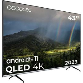 KGABERY-1Tv Qled 43"" Smart Tv V2 Series Vqu20043S.4K Uhd,Android 11,Frameless,Memc,Dolby Vision Y Dolby Atmos,Hdr10,2 Haut-Parleurs 10W,2 Mandos,Modèle 2023