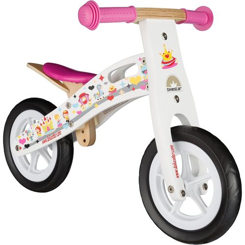 Kgabery-1vélo Draisienne Enfants En Bois Pour Garcons Et Filles De 2-3 Ans ¿ Vélo Sans Pédales Évolutive 10 Pouces ¿