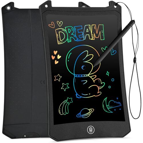 KGABERY-1Tablette Dessin Enfant,8.5 Pouces Tablette D'Écriture Lcd,Coloré Ardoise Magique,Jouets Enfant Pour 3 4 5 6 Ans,Éducatifs Christmas Birthday Gifts