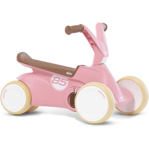 KGABERY-1Go²-Porteur 2 En 1-Rétro-Rose-Avec Roues-Avec Pédales Rabattables-Jouet Pour Enfant-Convient Pour Les Enfants Âgés De 10 À 30 Mois 24.50.07.00