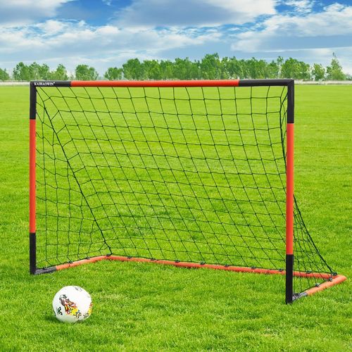 KGABERY-1But De Football 76X91|125X185|193X244|203X308 Cm,Cage De Foot En Métal Assemblage Rapide,Mini But Pour Enfants Et Adultes,But De Foot Intérieur Et Extérieur Pour Jardins,Parcs,Plages