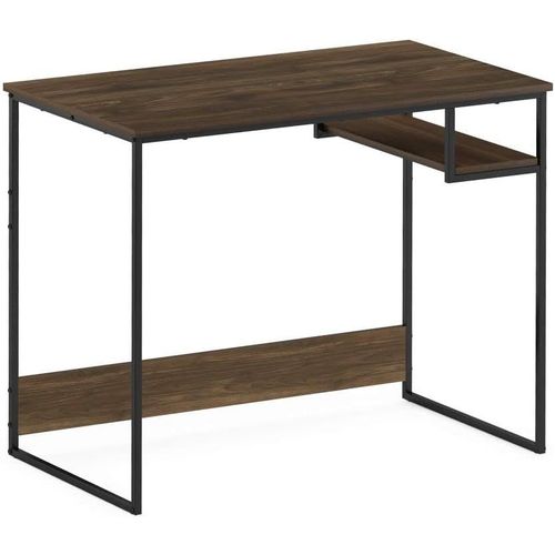 Kgabery-1moretti Bureau D'étude De Style De Vie Moderne,Engineered Wood,Noyer Columbia,90,2 (L)X75,4 (H)X51,3 (P) Cm