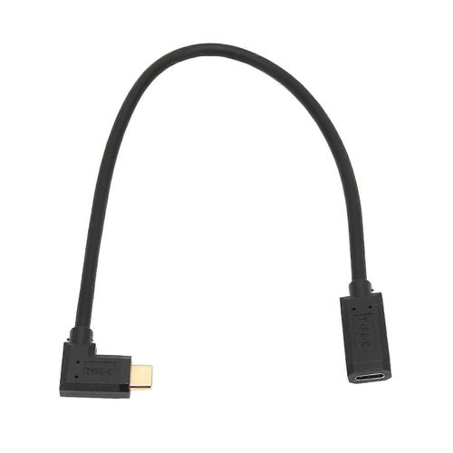 Câble USB Type C 30cm Transmission Rapide USB3.1 TypeC Mâle vers Femelle Câble d'Extension de Données
