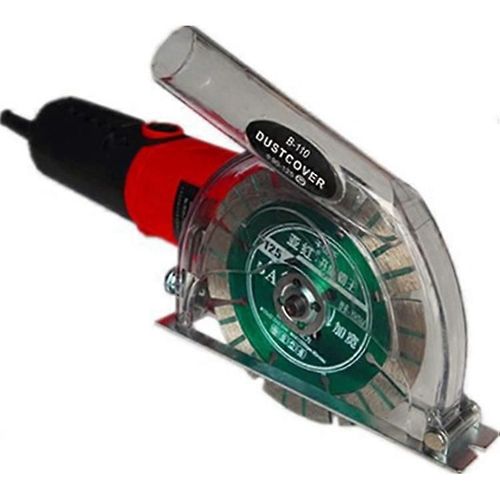 Capot anti-poussière transparent pour meuleuse d'angle manuelle de 4"/5" et lames de scie de 3"/4"/5