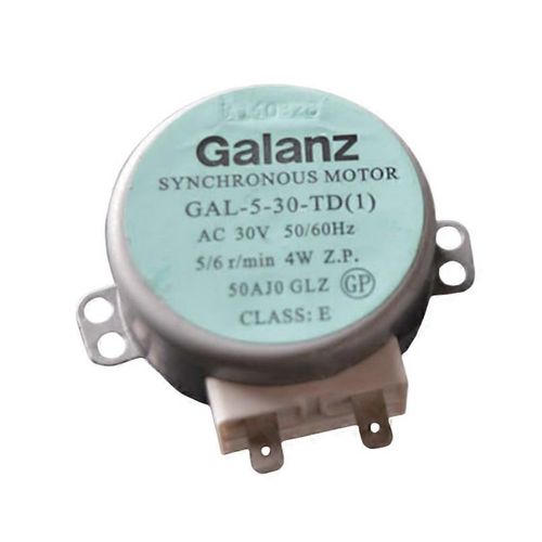 Moteur synchrone pour plateau tournant à micro-ondes GAL-5-30-TD 30 V 4 W pour accessoires pour micro-ondes GALANZ, 1 pièce