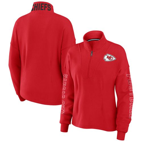 Pull Demi-Zip Erin Andrews Wear By Erin Andrews Des Chiefs De Kansas City - Femme