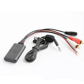 Vhbw Câble audio voiture compatible avec Alpine IVA-W502/W505R -  Adaptateur, 100 cm, noir