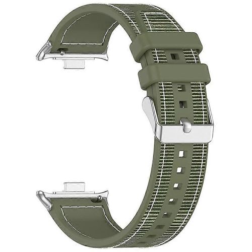 Bracelet De Montre En Nylon Et Silicone, Tissé Et Composite, Pour Montre Redmi Watch4/Xiaomi Band 9pro