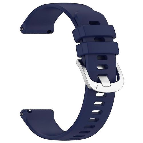 Bracelet De Montre En Silicone Pour Huawei Watch Gt4, Pièce De Rechange, Accessoires (18 Mm, Bleu Foncé)
