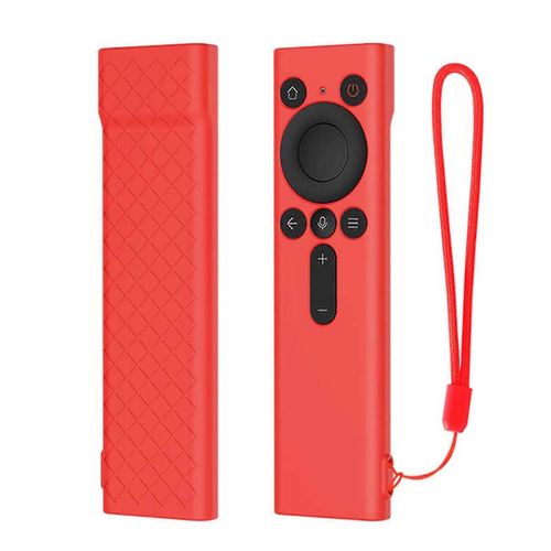 Housse de protection en silicone anti-chute pour télécommande TV Huawei Lingxi (rouge)
