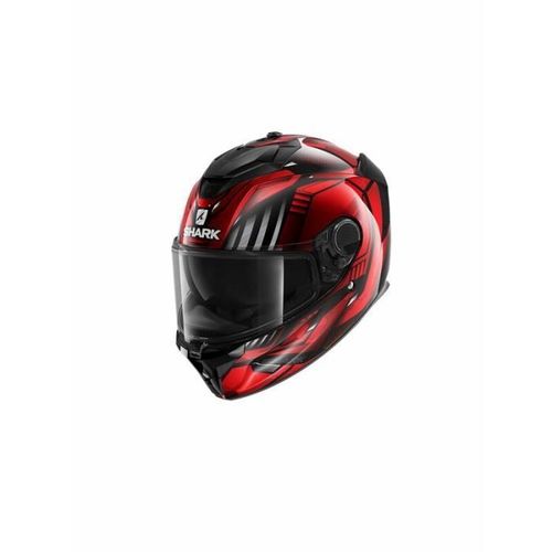 Casque Moto Intégral Shark Spartan Gt Bcl. Micr. Replikan - Noir/Chrome/Rouge - Xs