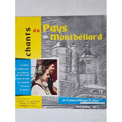 Chants Du Pays De Montbéliard