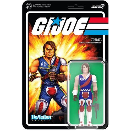 Super7 - G.I. Joe Reaction Figures Wave 5 - Tomax [Collectables] Action Figure, Figure, Collectible
