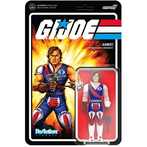 Super7 - G.I. Joe Reaction Figures Wave 5 - Xamot [Collectables] Action Figure, Figure, Collectible