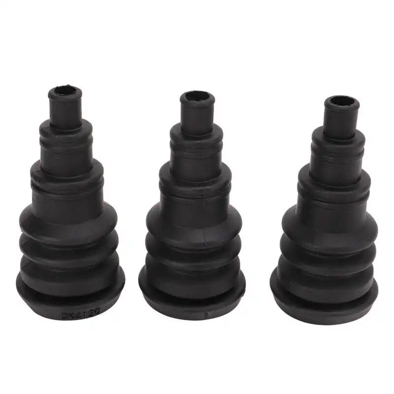 Manchon De Protection Universel En Caoutchouc Noir, 3 Pices...