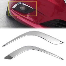 Couvercle De Sourcil De Feu Antibrouillard Avant Chromé, Accessoires De Style Automobile En Plastique Abs Pour Mazda 6 Atenza 2014 2015 2016