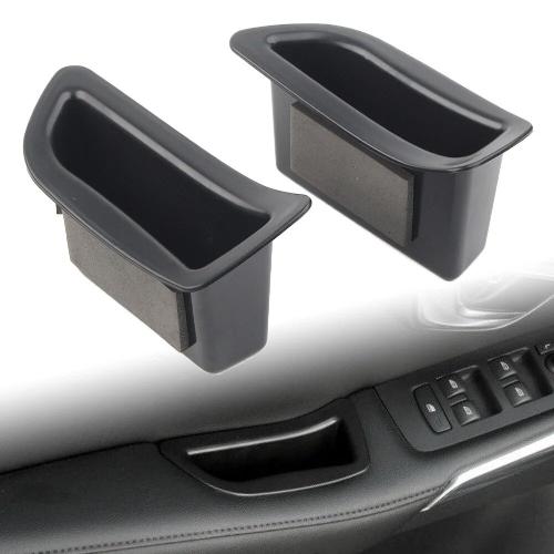 Boîte De Rangement De Porte Avant De Voiture En Abs, Support De Conteneur D'évaluation, Volvo V40, 2013, 2014, 2015, 2016, 2017, 2018, Magasins, Conducteur, 2 Pièces