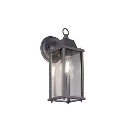 Trio Olona Lanterne Murale D'extérieure Vintage Anthracite Ip23