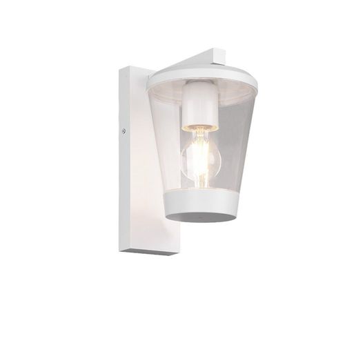 Trio Cavado Lanterne Murale D'extérieur Moderne Blanc Mat Ip44