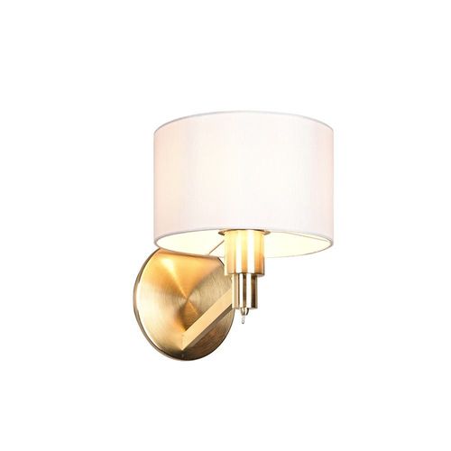 Trio Cassio Applique Moderne Avec Abat-Jour En Laiton Mat
