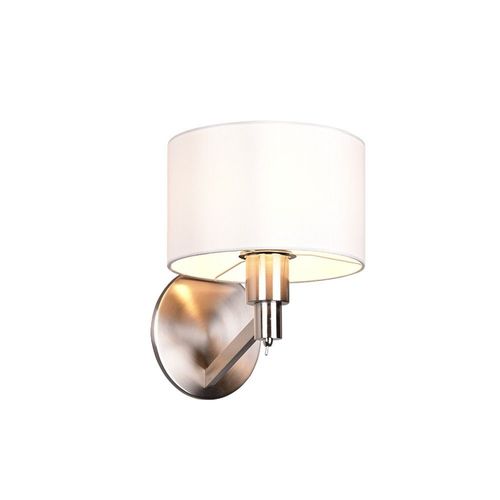 Trio Cassio Applique Moderne Avec Abat-Jour Nickel Mat