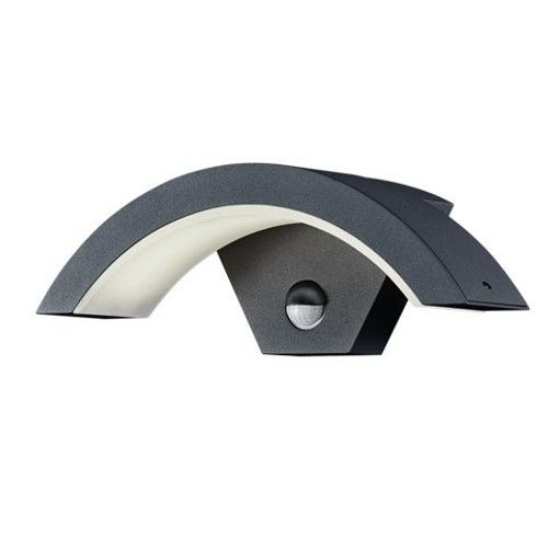 Trio Ohio Applique Murale Moderne D'extérieur Moderne Anthracite 3000k Ip54 Avec Pir