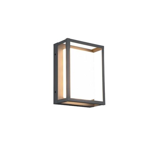 Trio Witham Applique Murale Extérieure Moderne Anthracite 2300-3000-4000k Ip54