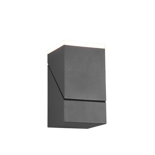Trio Avon Applique Murale Moderne D'extérieur Moderne Anthracite 3000k Ip54