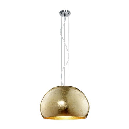 Trio Ontario Plafonnier Suspendu Dôme Classique Nickel Mat