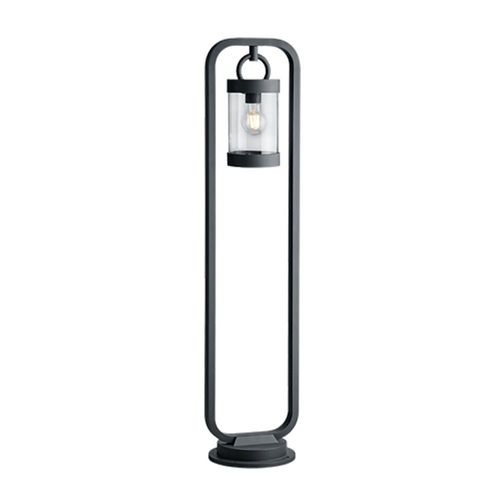 Trio Sambesi Borne D'extérieur Moderne 100 Cm Anthracite Ip44 Avec Capteur Crépusculaire