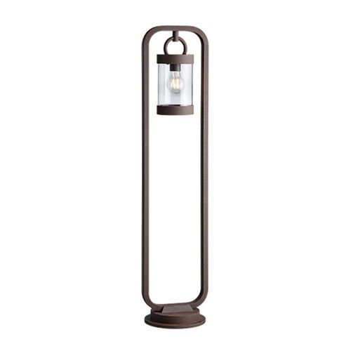 Trio Sambesi Borne D'extérieur Moderne 100 Cm Rouille Ip44 Avec Capteur Crépusculaire