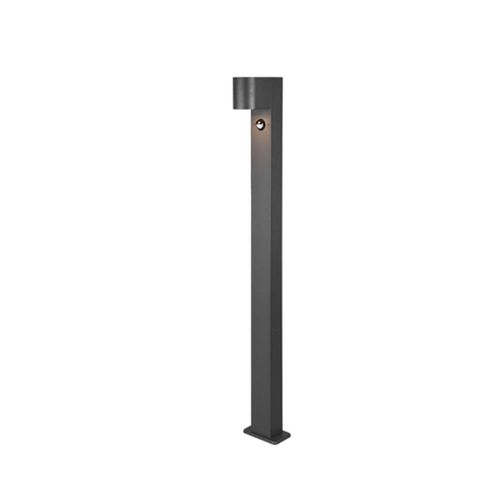 Trio Roya Borne D'extérieur Moderne 100 Cm Anthracite Ip44 Avec Pir