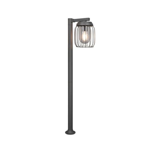 Trio Tuela Borne D'extérieur Moderne Anthracite Ip44