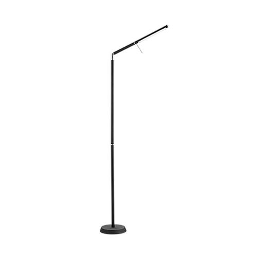 Trio Filigran Lampadaire De Travail Moderne Noir Mat 3000k