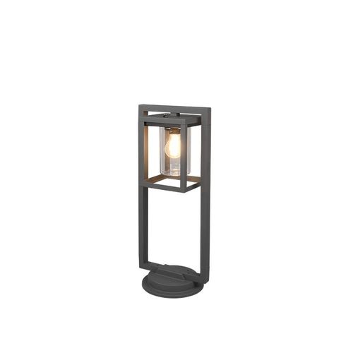 Trio Lunga Borne D'extérieur Moderne Anthracite Ip44 Avec Capteur Crépusculaire