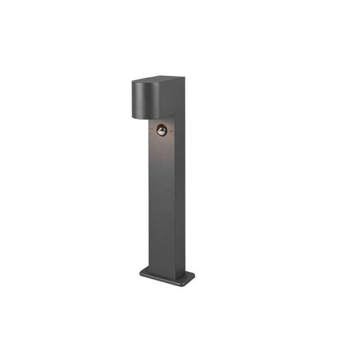 Trio Roya Borne D'extérieur Moderne 50 Cm Anthracite Ip44 Avec Pir