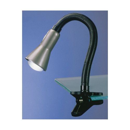 Trio Flexo Lampe Classique À Pince Et À Clipser Couleur Aluminium